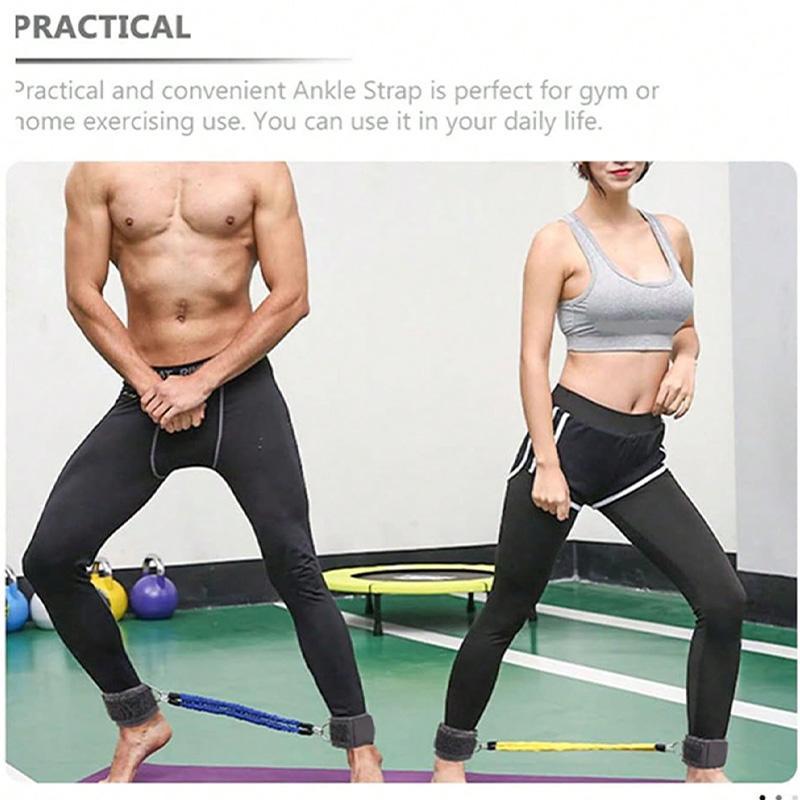  Ankle Strap (1 Count), Fitness Ankle Strap with D-ring, Exercise Equipment Accessories for Legs Abdominal and Hip Training