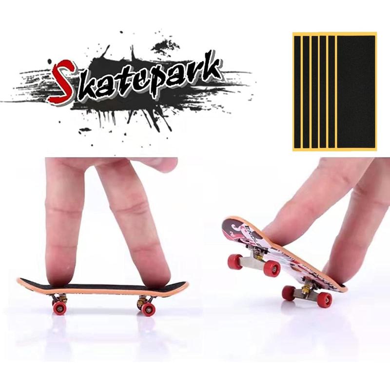 15Pcs Fingerboard Foam Grip Tape, Quality Wooden Board Strong Adhesive Foam Anti Slip Stickers Black Mini Skateboard Grips Tape 4.33x1.5inch (Black 15Pcs)