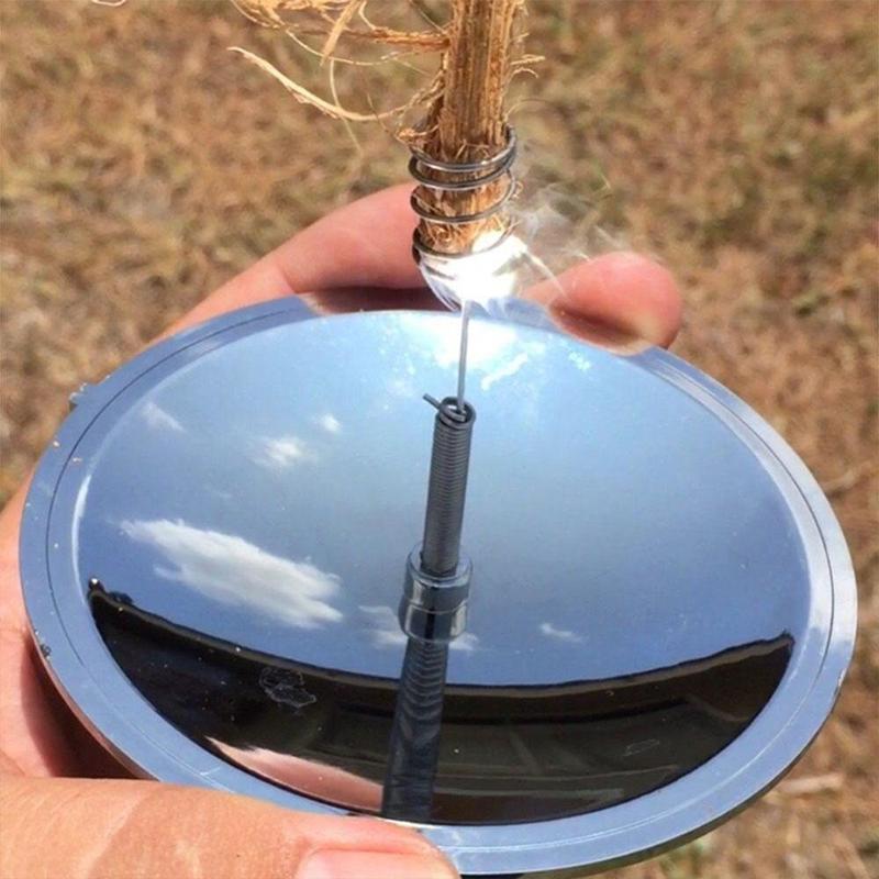 Solar Firestarter, Portable Outdoor Camping Fire Starter, Outdoor Camping Fire Starter, Waterproof Windproof Solar Fire Starter, Christmas Gift