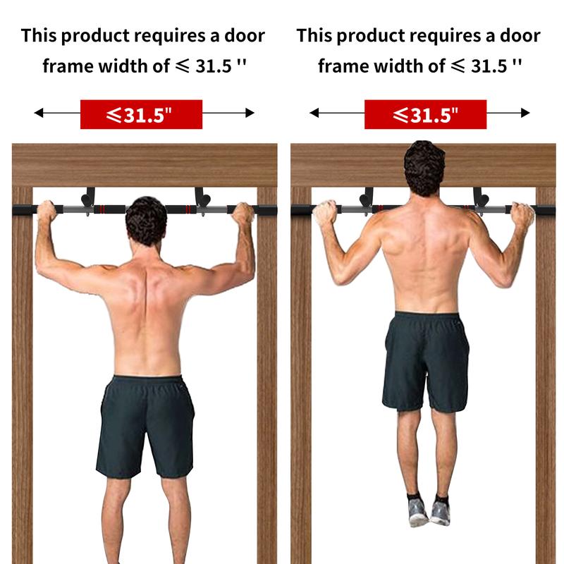 Pull-Up Bar For Door Frame Adjustable Portable Upper Body Fitness Workout For Home Gyms Adjustable Door