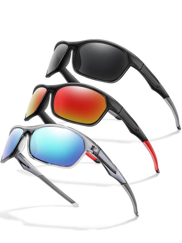 Unisex Classic Polarized Sport Sunglasses, Sports Goggles, Outdoor Sports Sunglasses for Cycling Hiking Running Fishing, Sports Eyewear for Men & Women