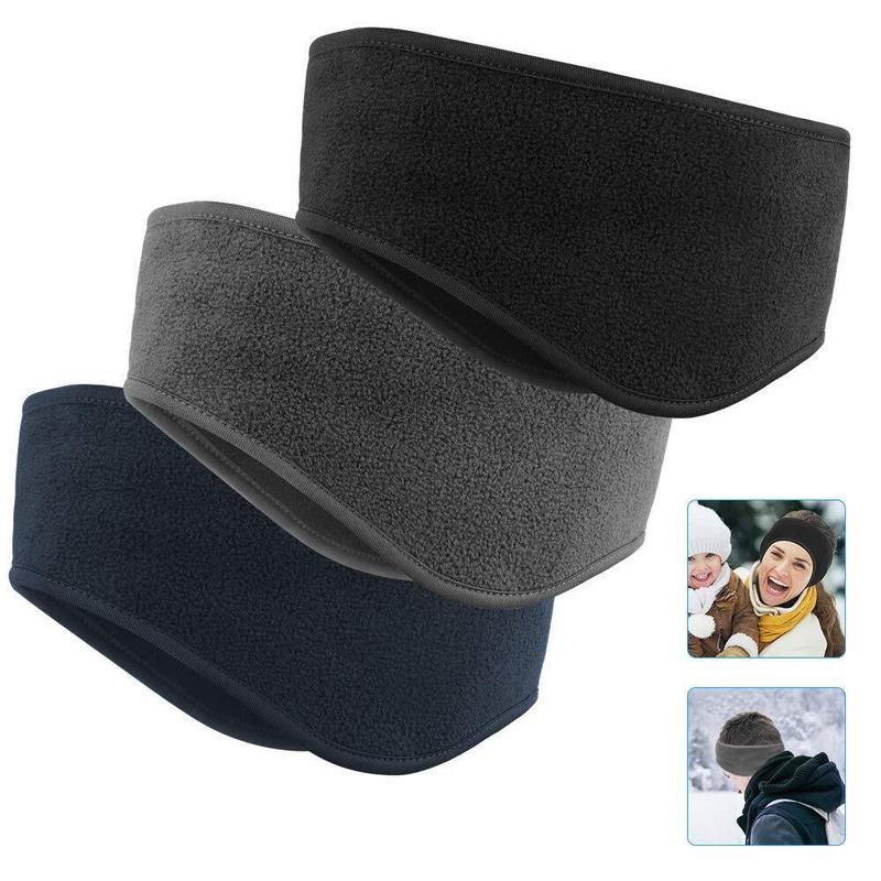 Ear Warmer Cover Headband Winter Fleece Ear Muffs Sports Sweatband for Men Women