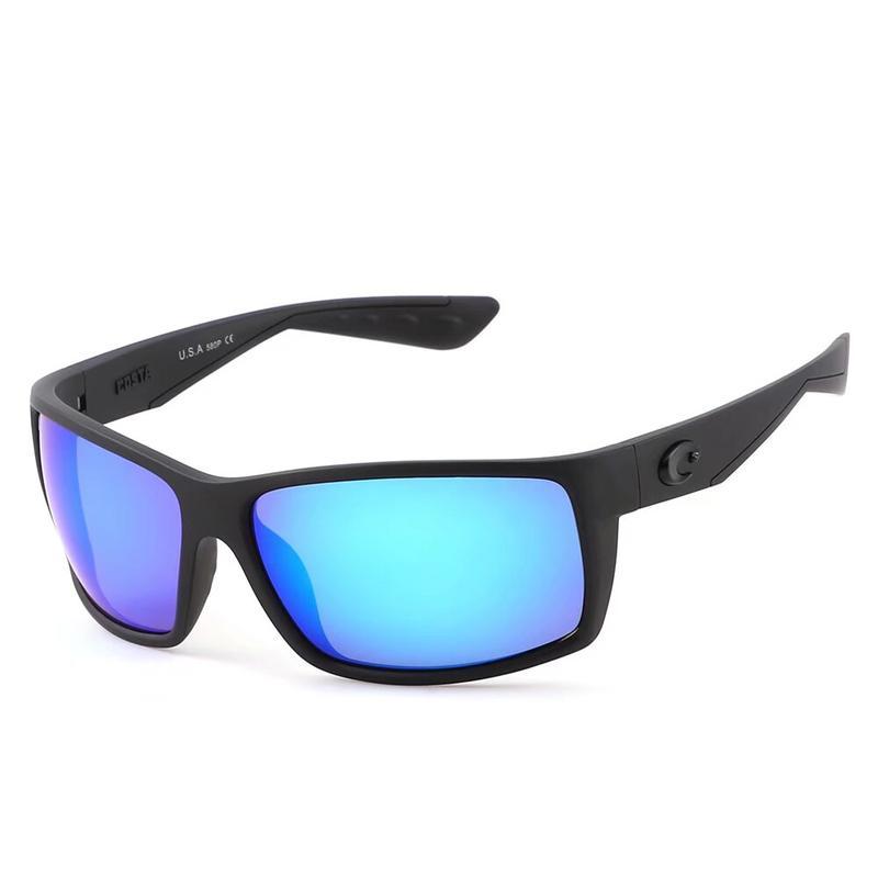 Costa Del Mar Men's Rinconcito Rectangular Polarized Sunglasses, Sports Outdoor Cycling Glasses