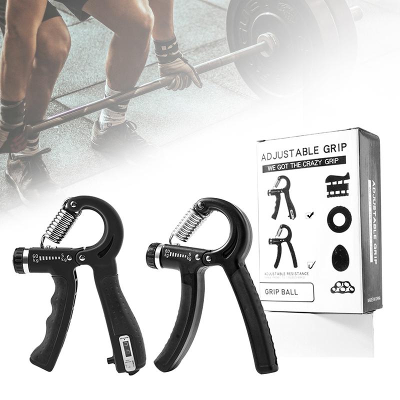 Hand Grip Strengthener Exercise Kit with 5 Pieces, Hand Exerciser for Men Women, Power Hand Grip Trainer,for Grip Strength Training
