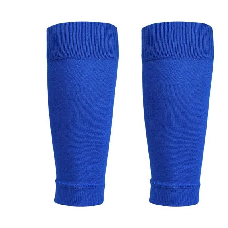 1Pair Soccer Football Leg Brace Socks Sleeves Breathable Sports Socks Adult Kids Shin Guards Calf Protection Socks Leg Cover