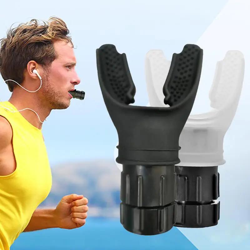 Sports Breathing Trainer Portable Lung Capacity Abdominal Breathing Trainer with Adjustable Intensity Knob Improve Strength Does not apply