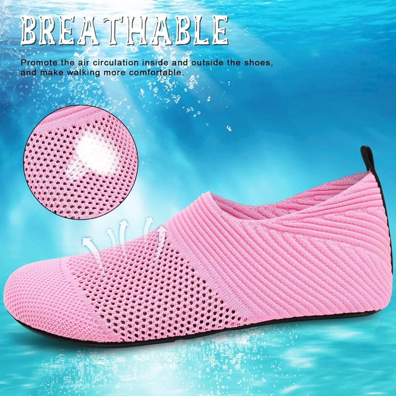 Womens Mens Water Shoes Barefoot Quick-Dry Aqua Socks for Beach Swim Surf Water Sport