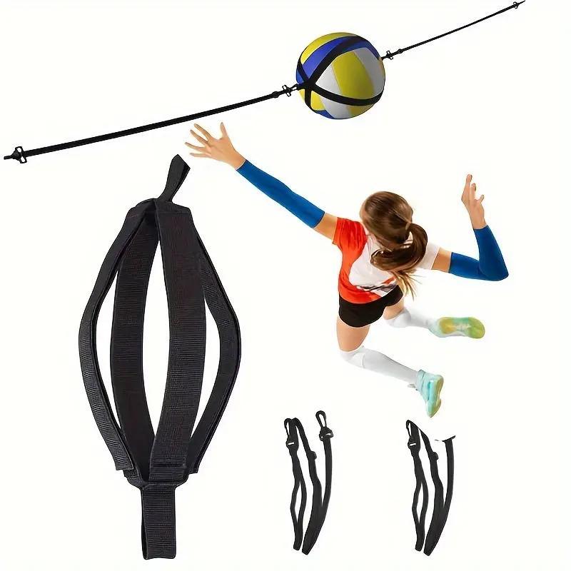 Volleyball Training Equipment, 1 Count Adjustable Volleyball Training Device, Volleyball Training Equipment for Spiking & Setting Practice