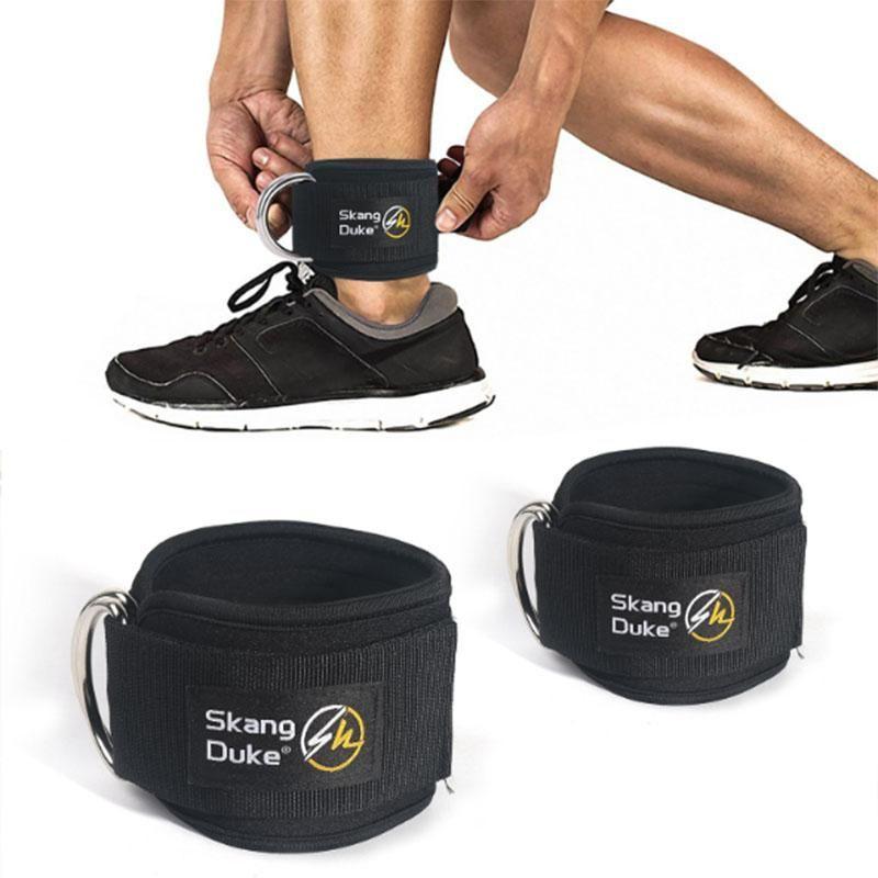 Ankle Strap for Cable Machines and Resistance Bands, 2 Counts Work Out Cuff Attachment for Home & Gym, Glute Workouts