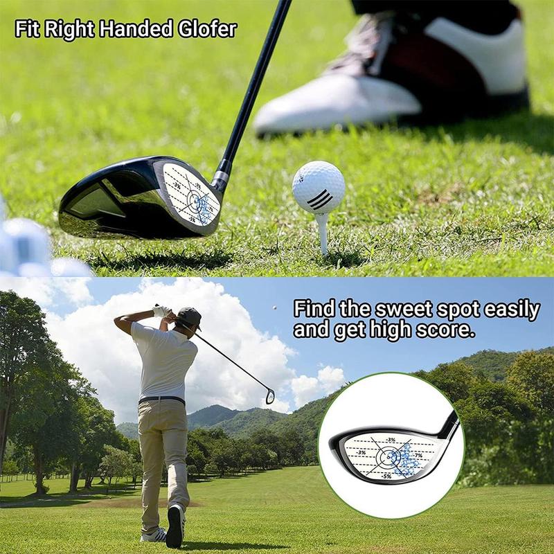 Golf Club Impact Sticker, 20pcs 100pcs 200pcs Useful Training Aid Improve Swing Accuracy, Golf Club Impact Sticker for Irons Wood Putters, Christmas Gift