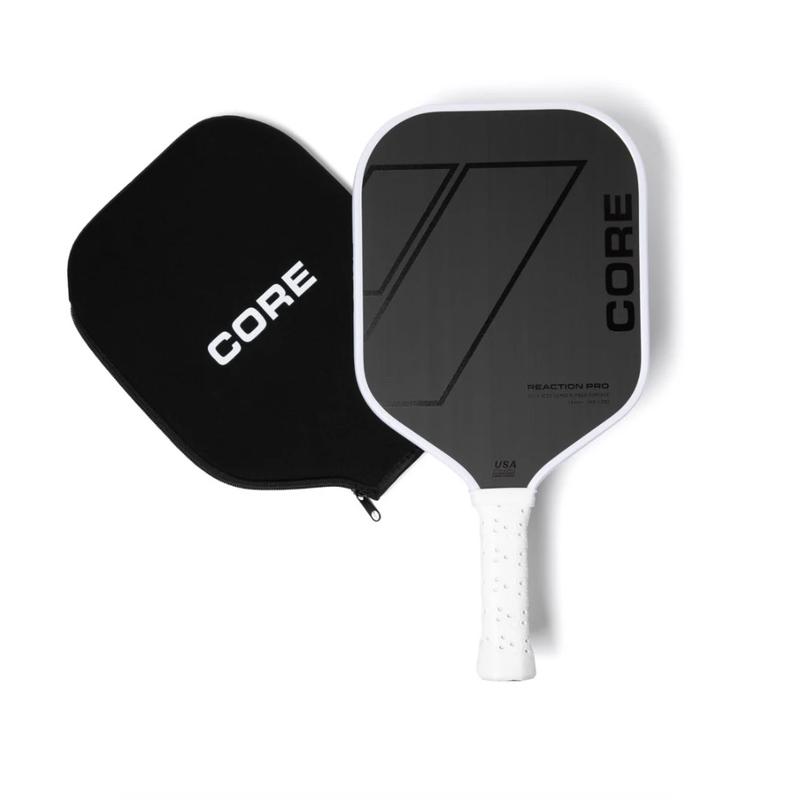 CORE Reaction Pro Pickleball Paddle | T700 Carbon Fiber Surface | MX-1000 | 16mm Thickness