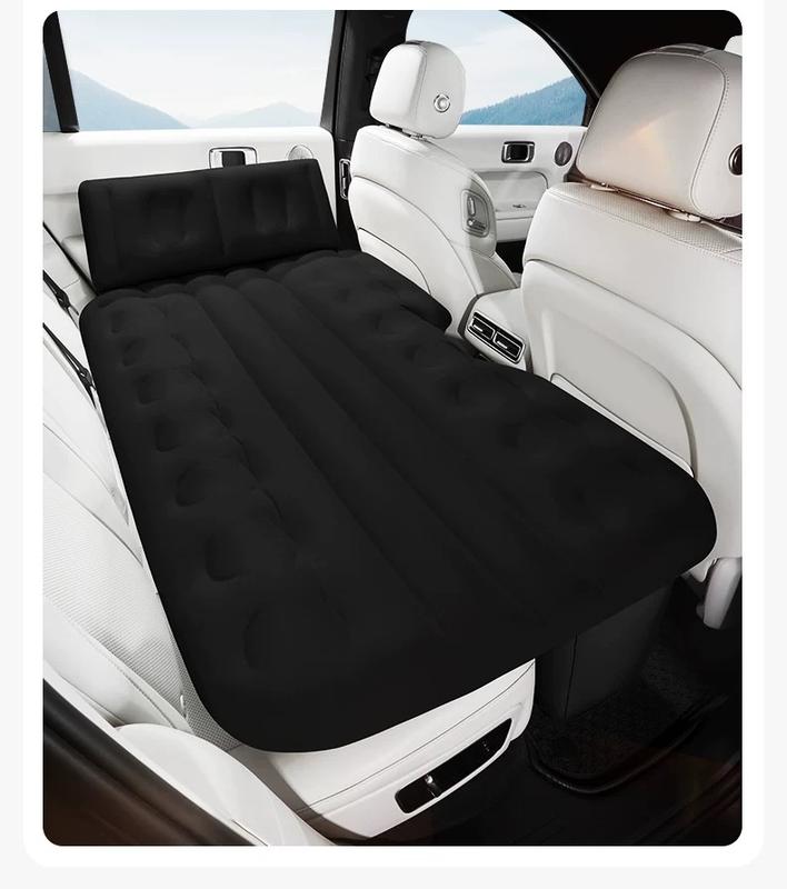 Inflatable Air Mattress Car Mattress,camping caraccessoriesCarBackSeatInflatableSUVAir Mattresswith PillowforOutdoorTravel,UniversaMattress forSleeping in SUV,,Car MattressforTruckSUV,Solocamping,Bikepacking car inflatable comfort bed tiktok shop