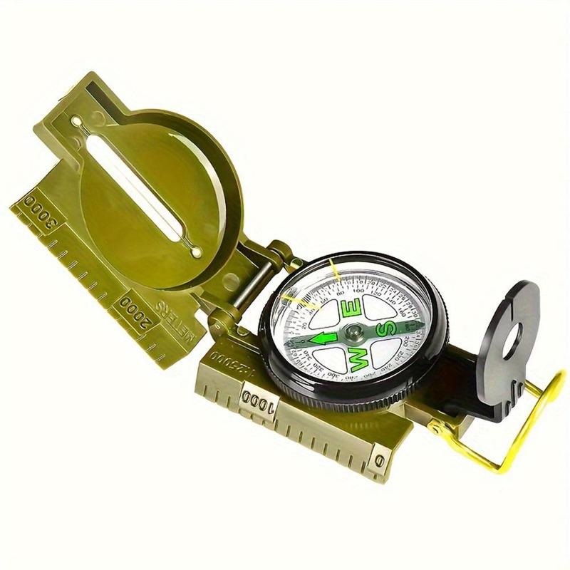 Outdoor Survival Compass, Multifunctional Waterproof Portable Compass, For Hiking, Camping, Travel