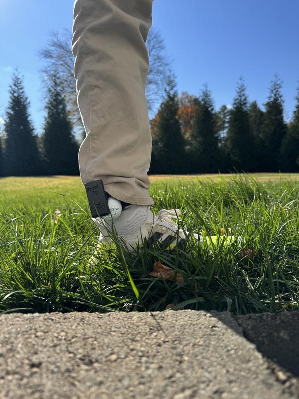 Found it - Golf Ball Ankle holder for cheating golfers use this to cheat at golf cheater that secretly holds golf balls under pants