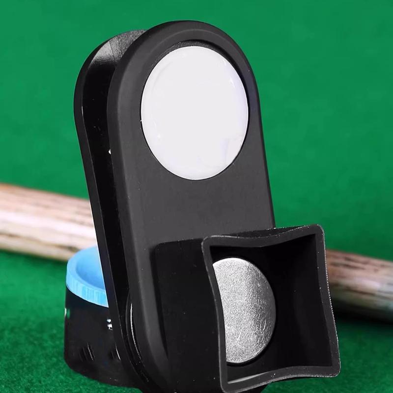 Magnetic Billiard Chalk Holder, 1 Set Square & Round Chalk Clip, Billiard Accessories, Snooker Square Round Chalk Clip