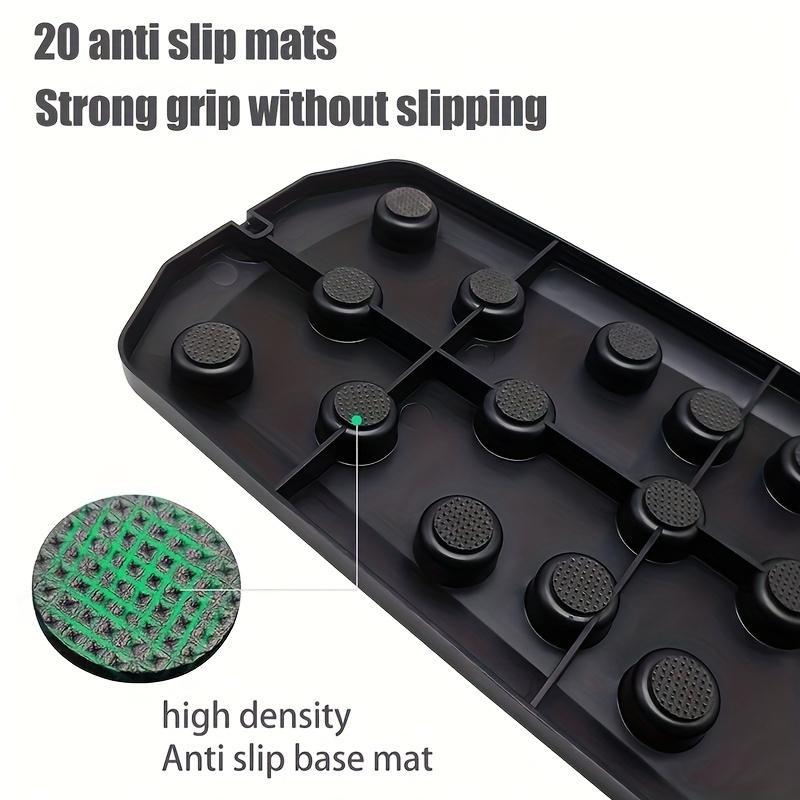 Portable Push Up Board, 1 Set Multifunctional Push Up Board with 20pcs Non-slip Pads, Fitness Equipment for Home Gym