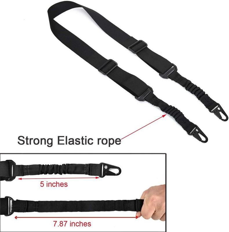 Tactical 2 Point Rifle Gun Sling Strap Adjustable Hunting Shotgun Belts Outdoor