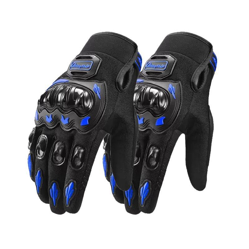 Full Finger Touch Screen Motorcycle Gloves, 1 Pair Anti Slip Breathable Riding Gloves, Sports Gloves for Motorcycle, Bicycle, Outdoor Sports