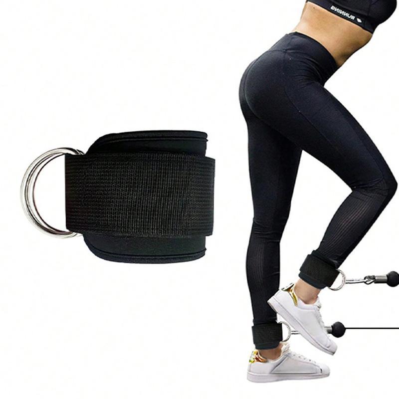  Ankle Strap (1 Count), Fitness Ankle Strap with D-ring, Exercise Equipment Accessories for Legs Abdominal and Hip Training