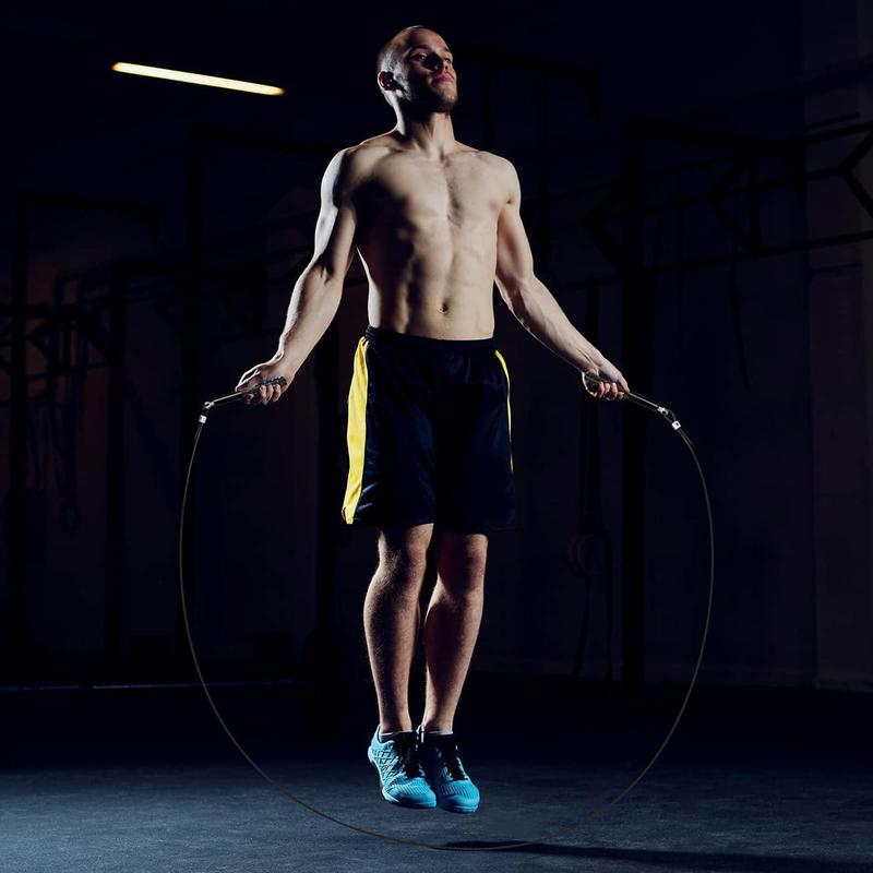 360° Swivel Ball Bearing Jump Rope, 1 Count Adjustable Skipping Rope with Non-slip Handle, Fitness Equipment for Home Gym, Gymtok