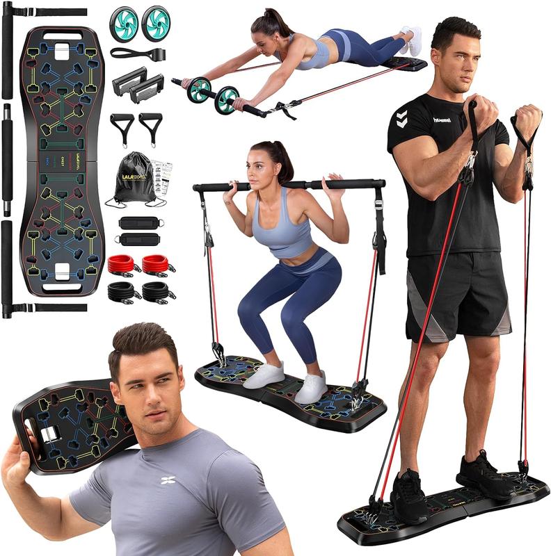 LALAHIGH Portable Home Gym-18PCS