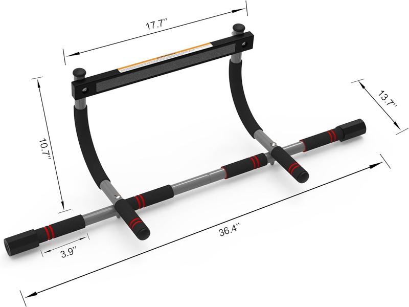 Pull-Up Bar For Door Frame Adjustable Portable Upper Body Fitness Workout For Home Gyms Adjustable Door