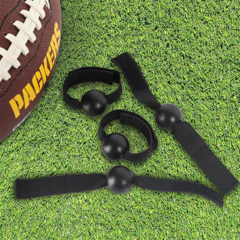 American Football Catching Trainer Band, 2 Counts Rugby Receiver Training Aid, Volleyball Catching Hand Strap, Beginner Practice Fingertip Tool