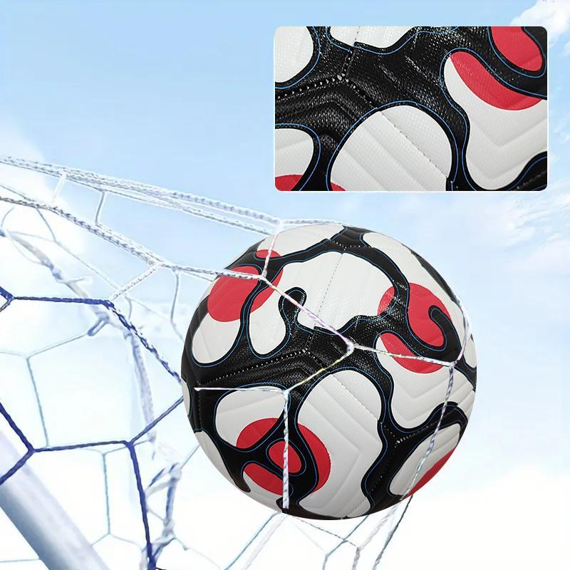 Size 5 Soccer Ball, Professional Pu Material American Football,  Include 1 Count Pump, 1 Count Bag, 1 Count Net Pocket, 2 Counts Ball Needles, Gym Essentials