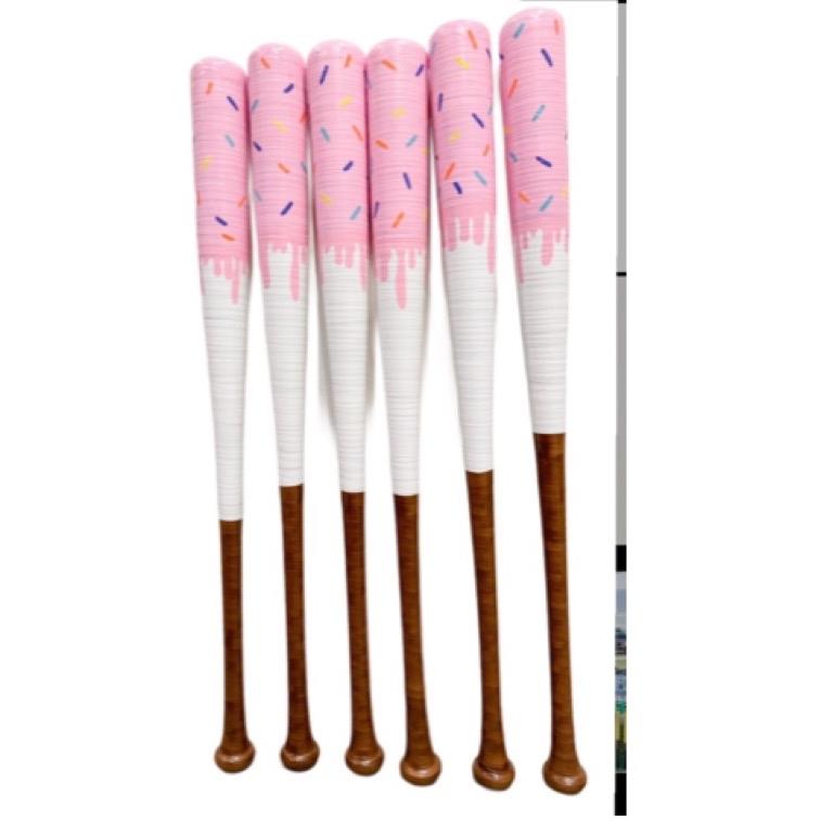 Pink Ice Cream Blitz Bat - Custom Design Blitz Ball Bat