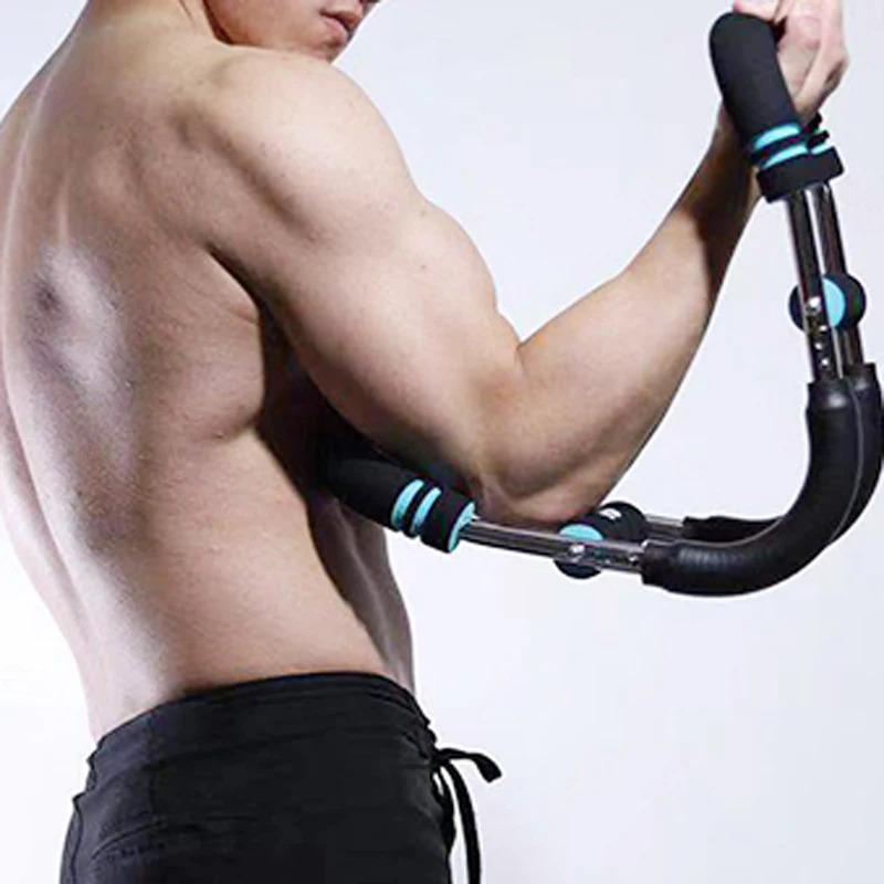 Multifunctional U-shaped arm strength machine Men's home fitness training equipment Training arm muscles and chest muscles