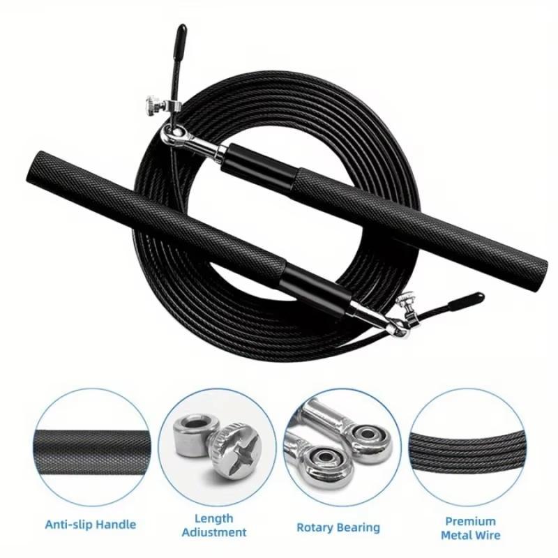 Professional Boxing Skipping Rope, Fitness Skipping Rope Training, Speed Skipping Rope, Skipping Rope for Home Gym Workout