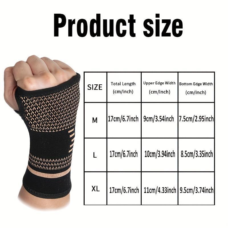 Breathable Non-slip Wrist Support, 2 Counts Elastic Wrist Support Sleeve, Wrist Straps for Sport, Fitness, Workout, Typing