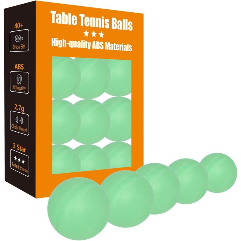 Ping Pong Balls 12 50 or 100 Pack: 3 Star Colored Table Tennis Balls for Outdoor Practice Party Games Cats Toys