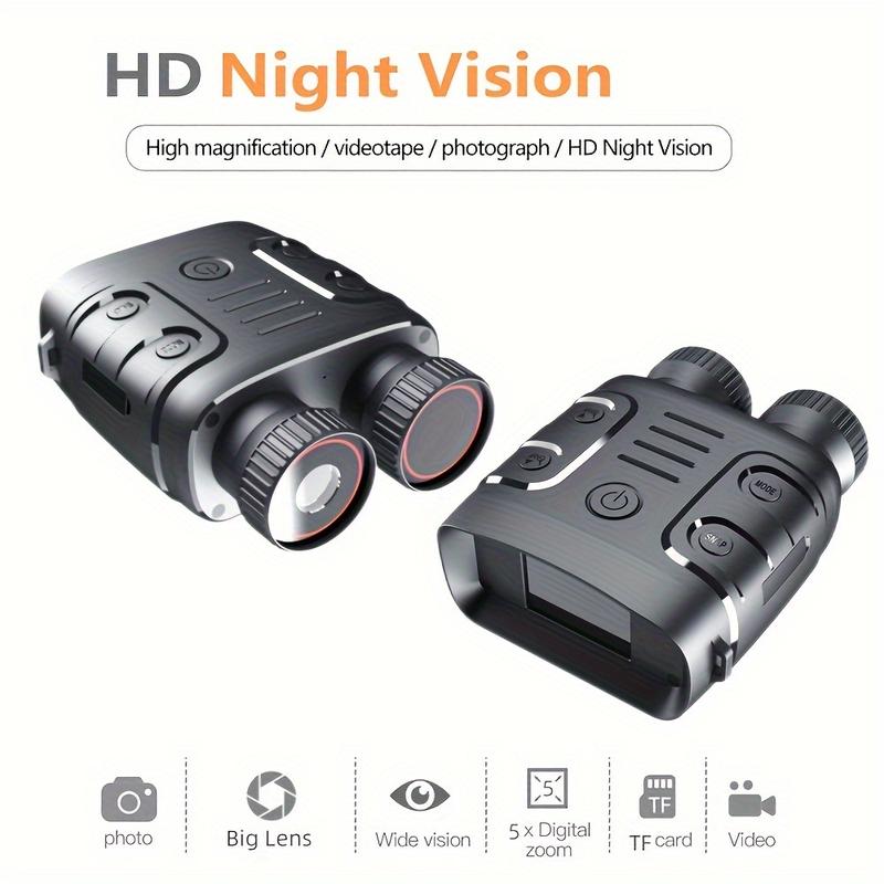 1080P Binocular Infrared Night-Visions Device 10x Binoculars, Day & Night, Digital Zoom for Photo & Video, For Hunting & Boating, Battery Powered(2000mAh Included);Christmas & New Year Gift