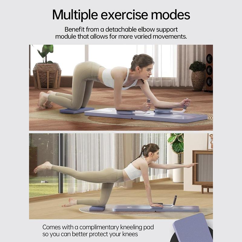 Ab Workout Machine for Home with Abdominal Board, and Timer, Knee Mat,Features multiple exercise modes,Home Pilates.