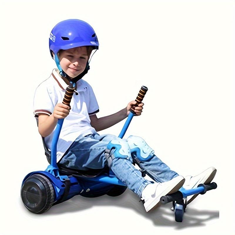 adoptedshop 1pc Hoverboard Seat Attachment, Hoverboard Go Kart For Adults & Kids, Accessories To Transform Go Cart, Hover Carts For Self Balancing Scooter With Off-road Tire And Shock Absorber [Hoverboard Not Included]