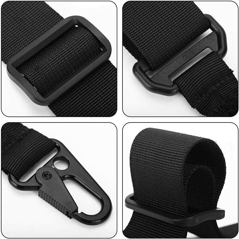 Tactical 2 Point Rifle Gun Sling Strap Adjustable Hunting Shotgun Belts Outdoor