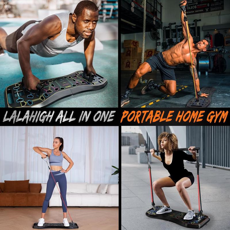 LALAHIGH Portable Home Gym-18PCS