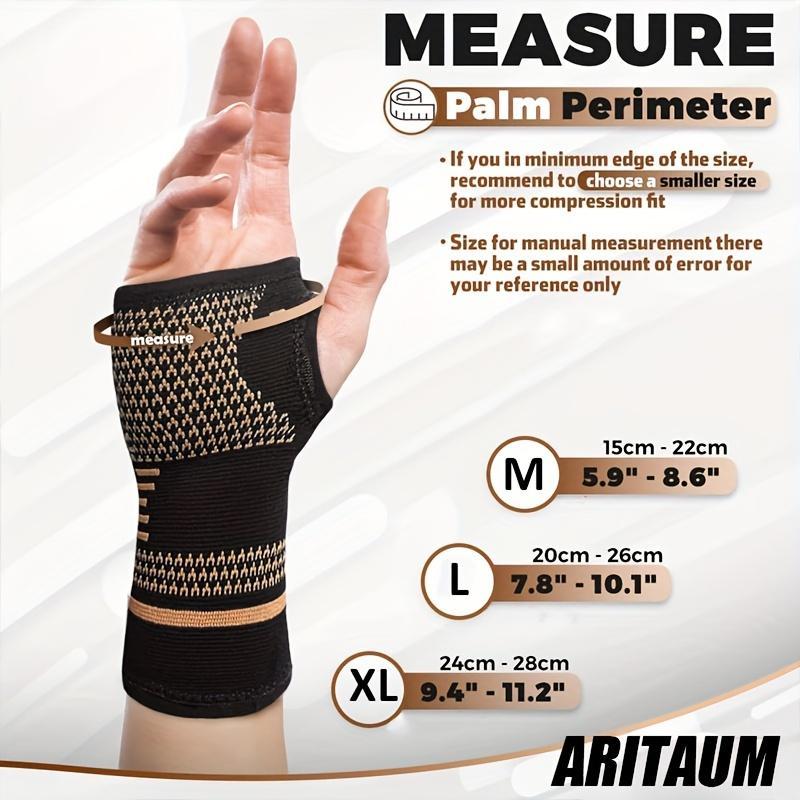 Breathable Non-slip Wrist Support, 2 Counts Elastic Wrist Support Sleeve, Wrist Straps for Sport, Fitness, Workout, Typing