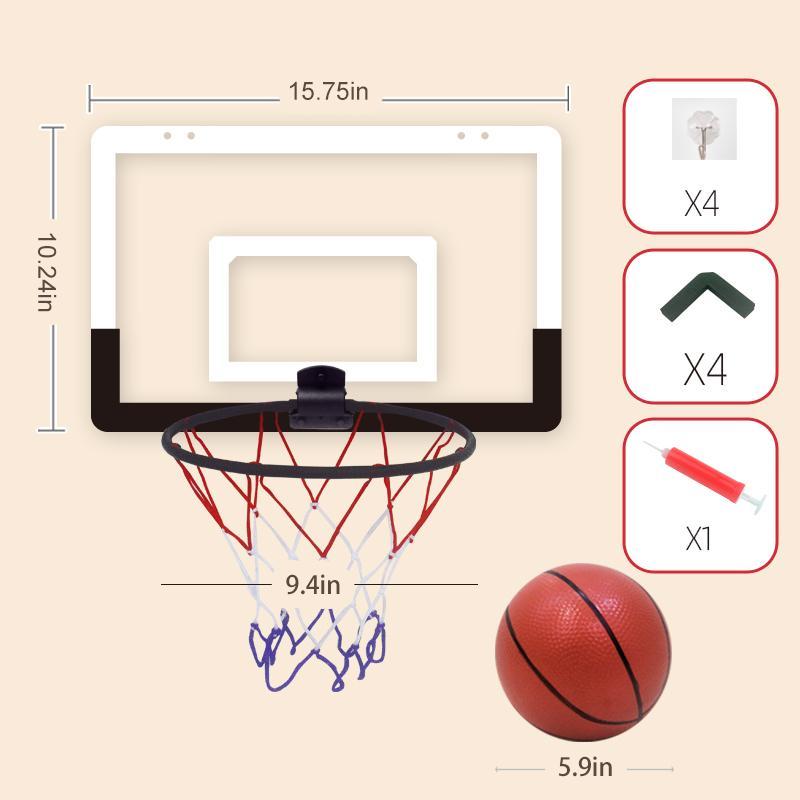 Foldable Basketball Frame, Wall Mounted Basketball Hoop, Basketball Backboard, Wall Mounted Basketball Backboard, Backboard Accessories