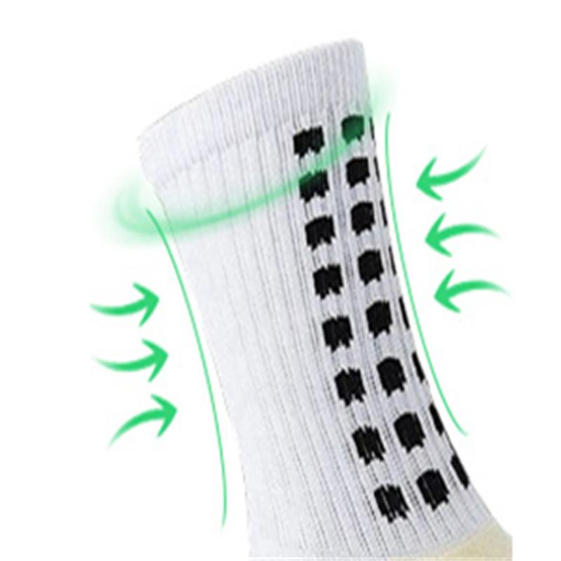 1 pair of men's socks Football Anti-slip socks Anti-skid pads Football Basketball Sports socks