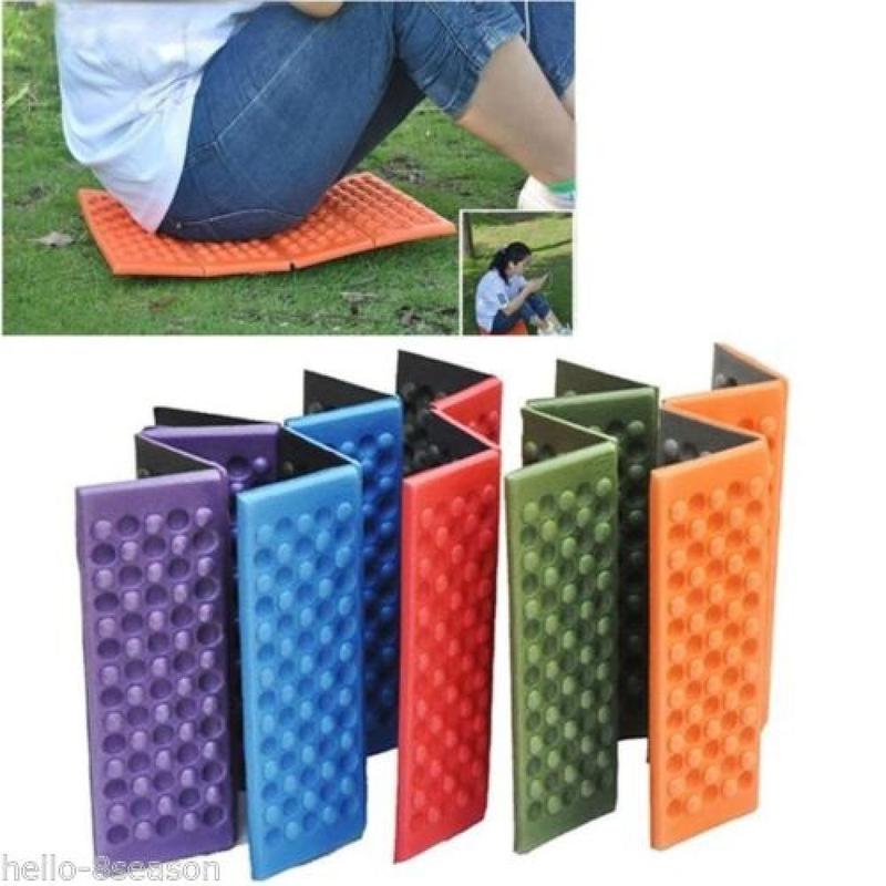 Thick Mattress Topper Full Portable Outdoor Foam Sleeping Pad Camping Cushion US