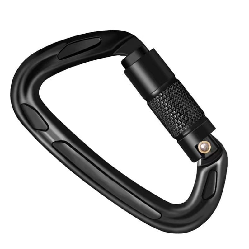 Automatic Multi-function Locking Climbing Carabiner, Climbing Buckle for Rock Climbers, Large Carabiner as Firefighter Safety Survival Equipment, Climbing Activity Accessories