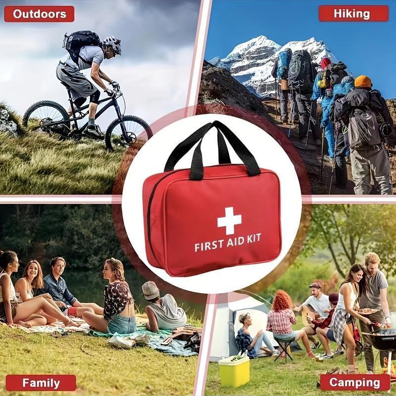 Portable Emergency Kit, 160pcs set Outdoor First Aid Kit, Emergency Supplies and Accessories for Hunting, Hiking, Camping