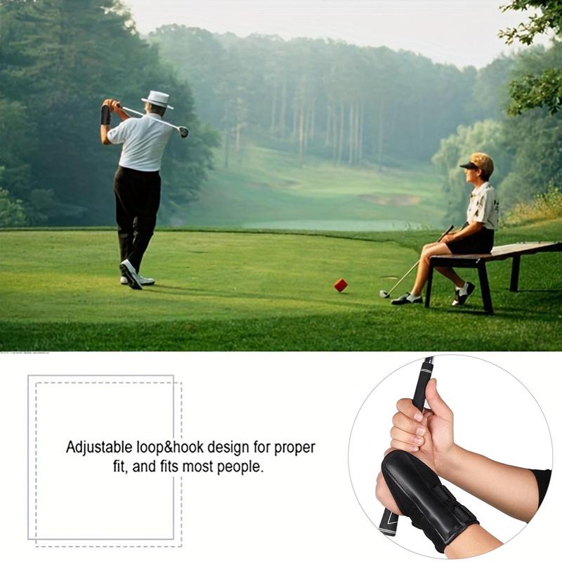 Golf Training Wrist Brace, 1 Count Golf Swing Training Aid, Adjustable Golf Swing Corrector Wrist Brace, Golf Accessories