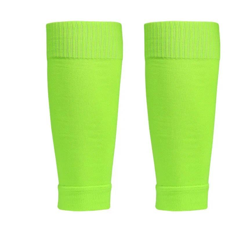 1Pair Soccer Football Leg Brace Socks Sleeves Breathable Sports Socks Adult Kids Shin Guards Calf Protection Socks Leg Cover