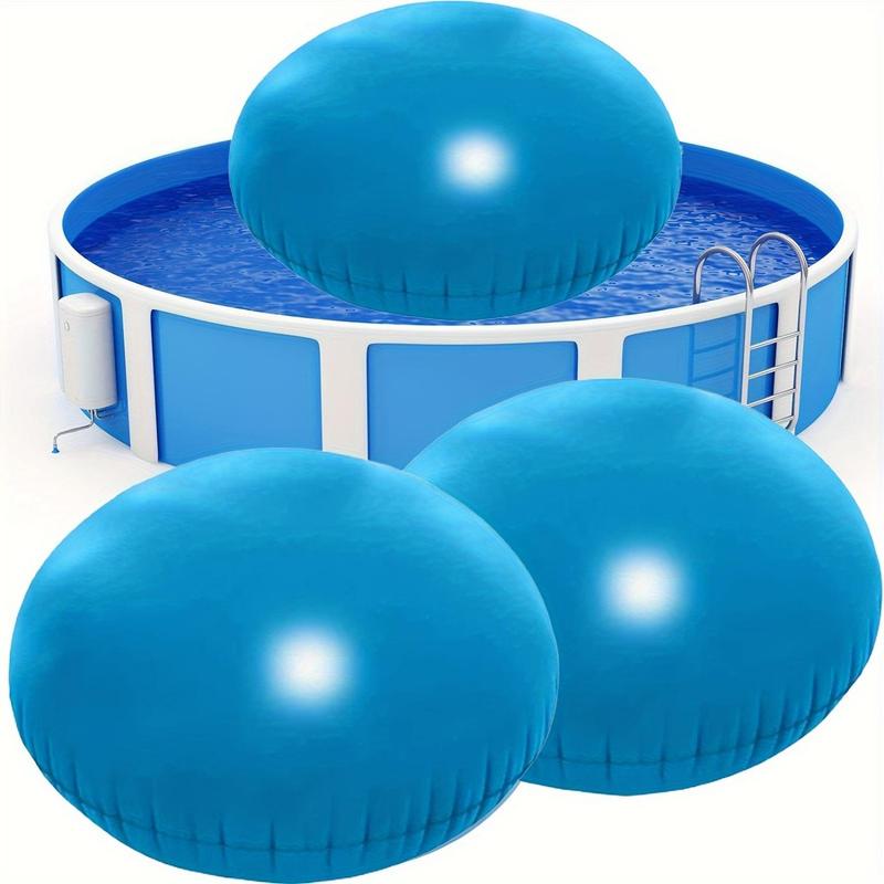 Round Inflatable Pool Air Pillow, Inflatable Pool Cushion, Outdoor Swimming Accessory for Closing Winter Pools and Winterizing Kit