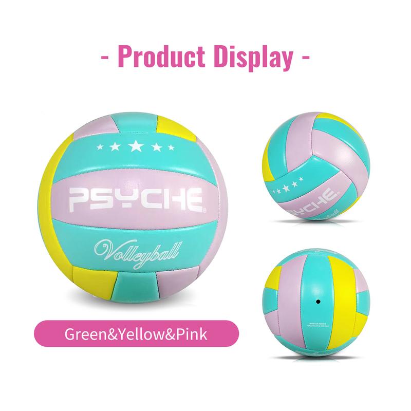 PSYCHE Volleyball Official Size 5 Soft Indoor Outdoor Volleyball For Beach Game Training Volleyball