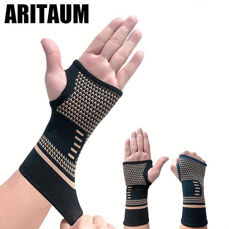 Breathable Non-slip Wrist Support, 2 Counts Elastic Wrist Support Sleeve, Wrist Straps for Sport, Fitness, Workout, Typing