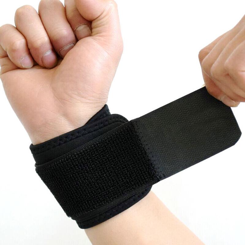 YOKOMA Wristbands Weight Lifting Wrist Wraps Sticky Strap With Elasticity Wraps